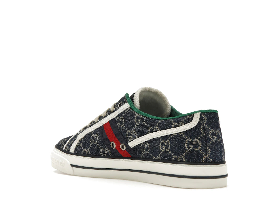 Gucci Tennis 1977 Denim GG Print - vue secondaire B