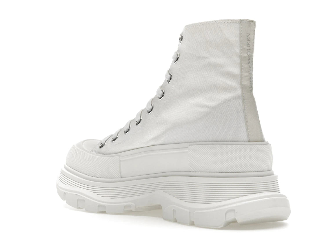 Alexander McQueen Tread Slick Boot White White - vue secondaire B