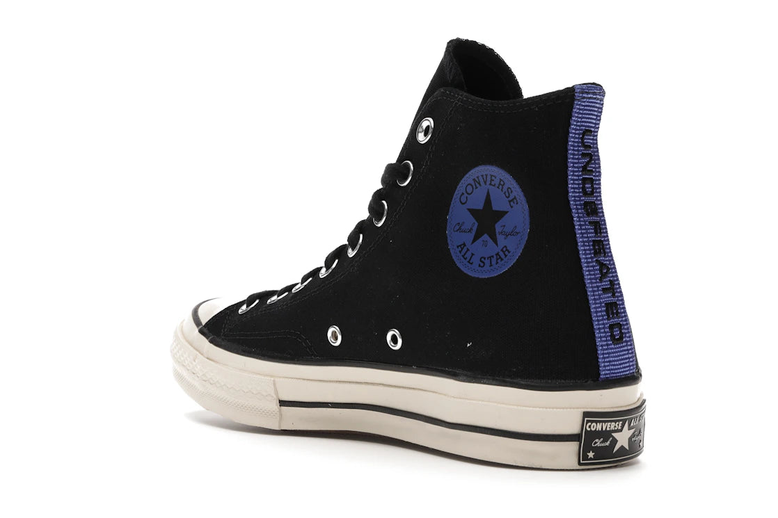 Converse Chuck Taylor All Star 70 Hi Undefeated Fundamentals Black - vue secondaire B