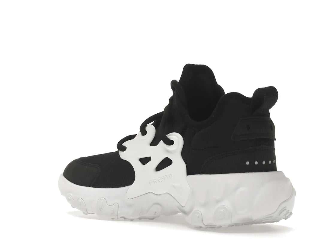 Nike React Presto Black White (GS) - vue secondaire B