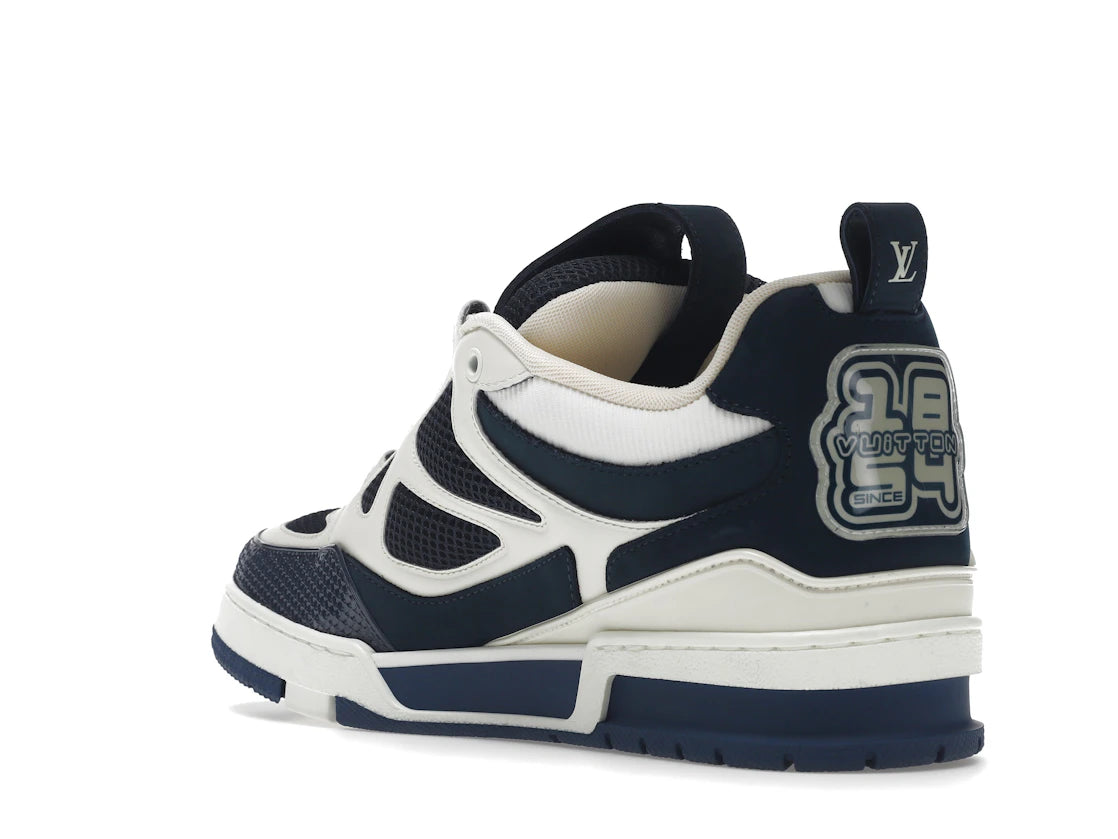 Louis Vuitton LV Skate Sneaker Marine White - vue secondaire B