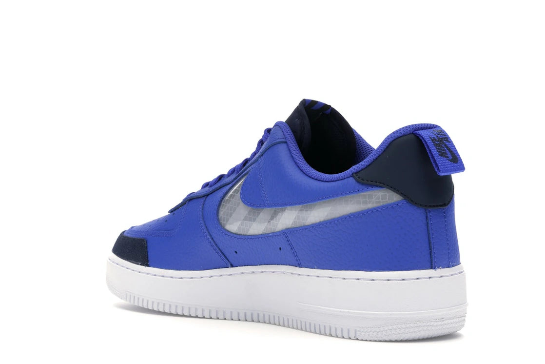 Nike Air Force 1 Low Under Construction Racer Blue - vue secondaire B