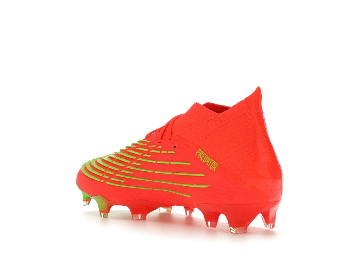 adidas Predator Edge.1 FG Solar Red Team Solar Green - vue secondaire B