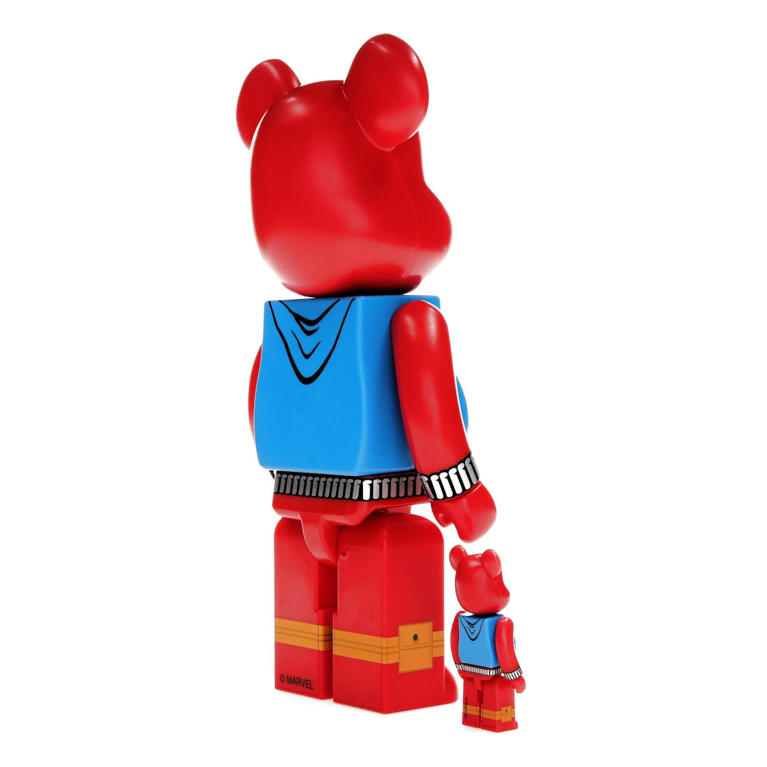 Bearbrick x Marvel Spider-Man Scarlet Spider 100% & 400% Set - vue secondaire B