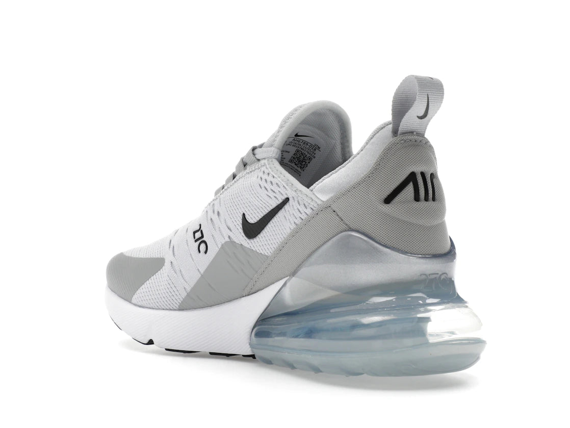 Nike Air Max 270 Pure Platinum Light Smoke Grey Metallic Silver Black (Women's) - vue secondaire B