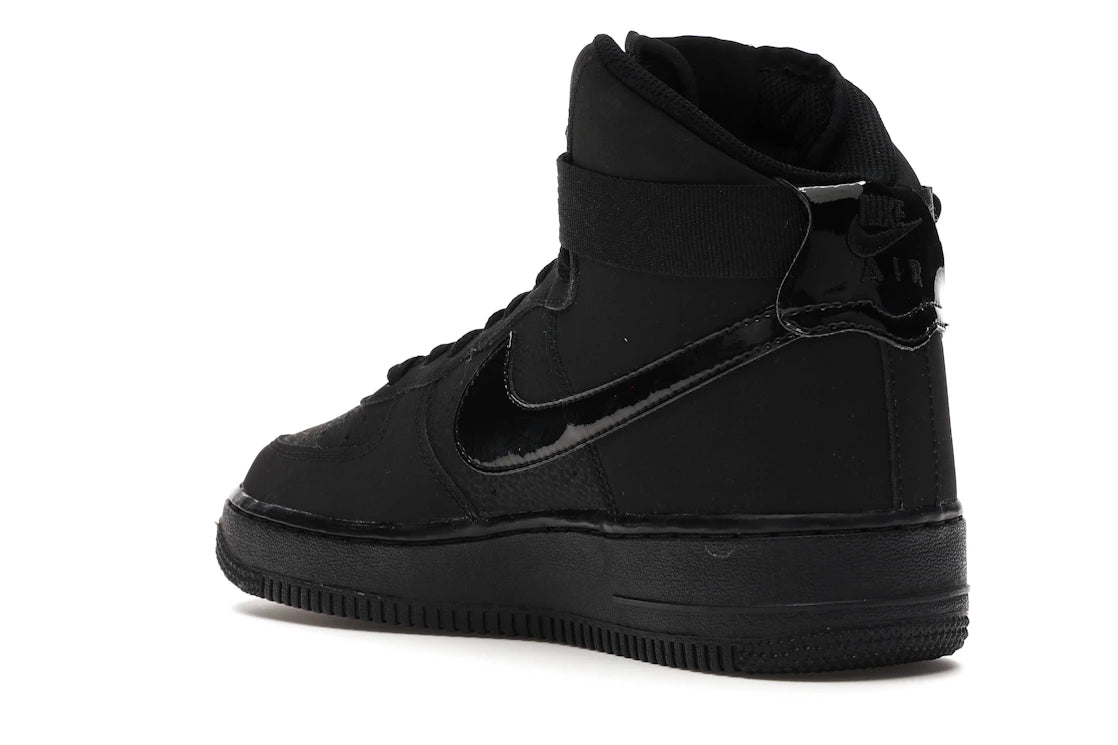 Nike Air Force 1 High Triple Black (GS) - vue secondaire B