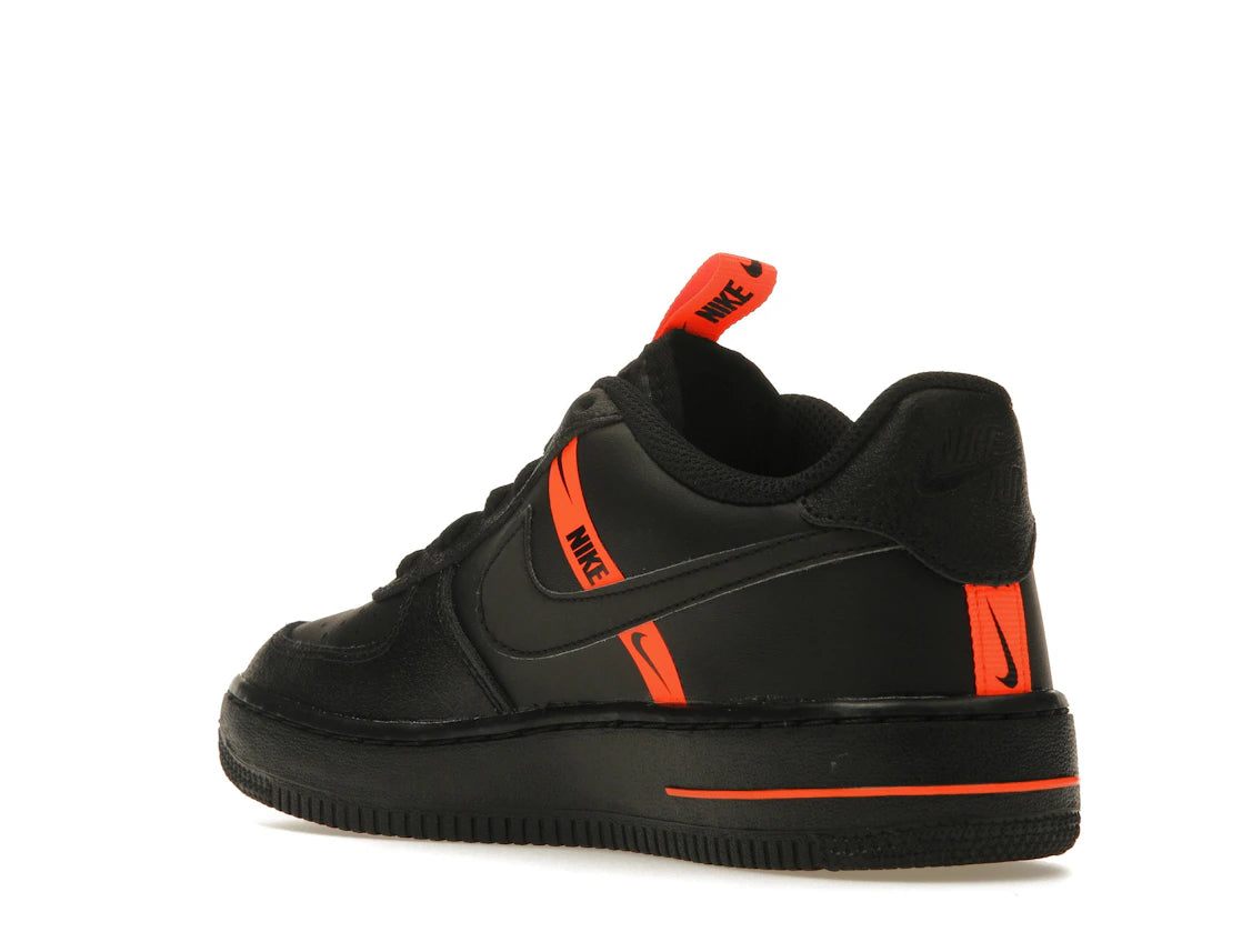 Nike Air Force 1 Low LV8 KSA Worldwide Pack Black Total Orange (GS) - vue secondaire B
