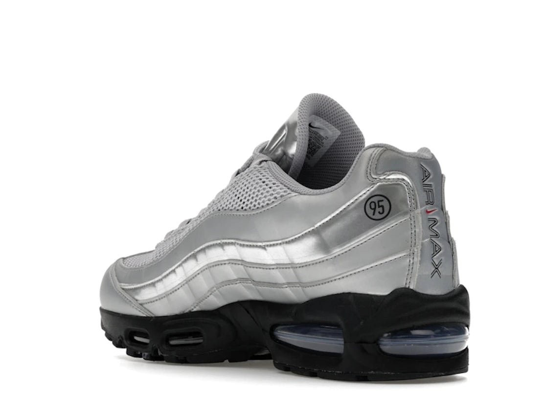 Nike Air Max 95 SE Big Bubble Total 90 Metallic Silver - vue secondaire B