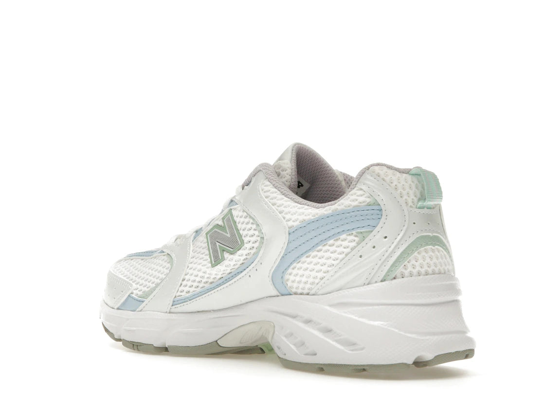 New Balance 530 White Light Chrome Blue Clay Ash - vue secondaire B