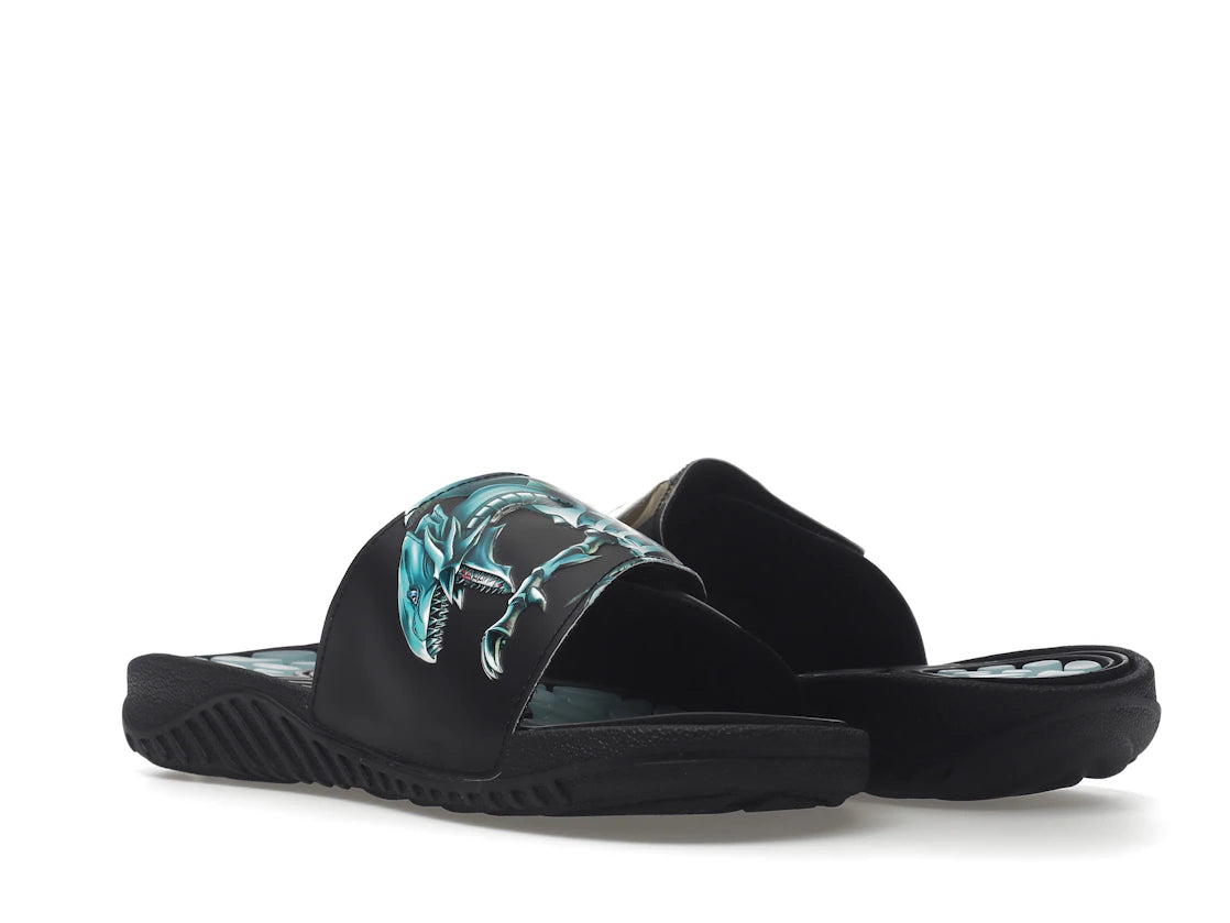 adidas Reptossage Hook-And-Loop Slides Yu-Gi-Oh! Blue Eyes White Dragon - vue secondaire B