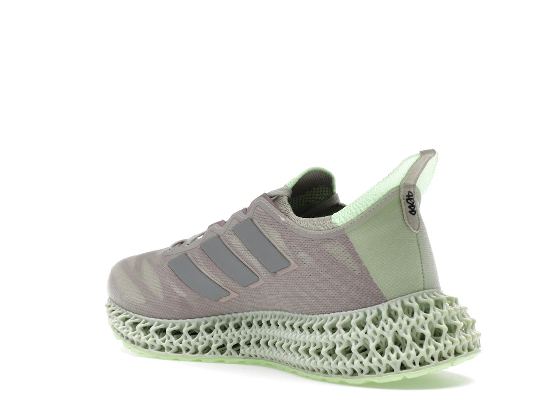 adidas 4DFWD 3 Putty Grey Matte Silver Green Spark (Women's) - vue secondaire B