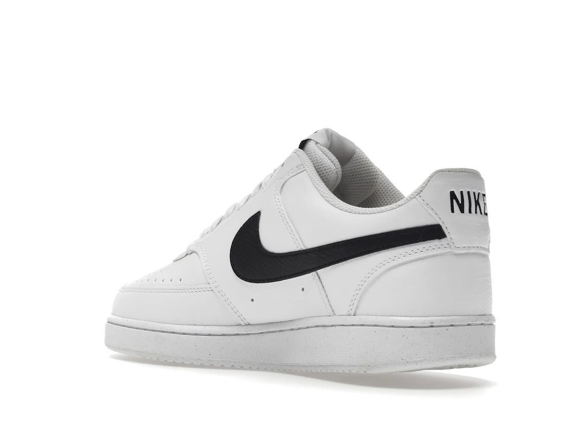 Nike Court Vision Low Next Nature White Black - vue secondaire B
