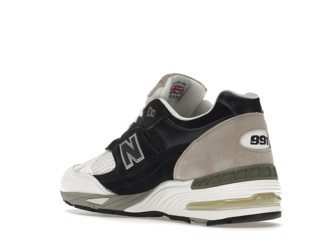 New Balance 991 MiUK SNS Navy White - vue secondaire B