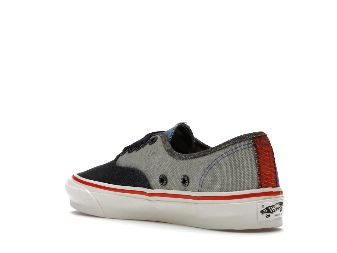 Vans Vault OG Authentic LX Nigel Cabourn Navy Mix - vue secondaire B