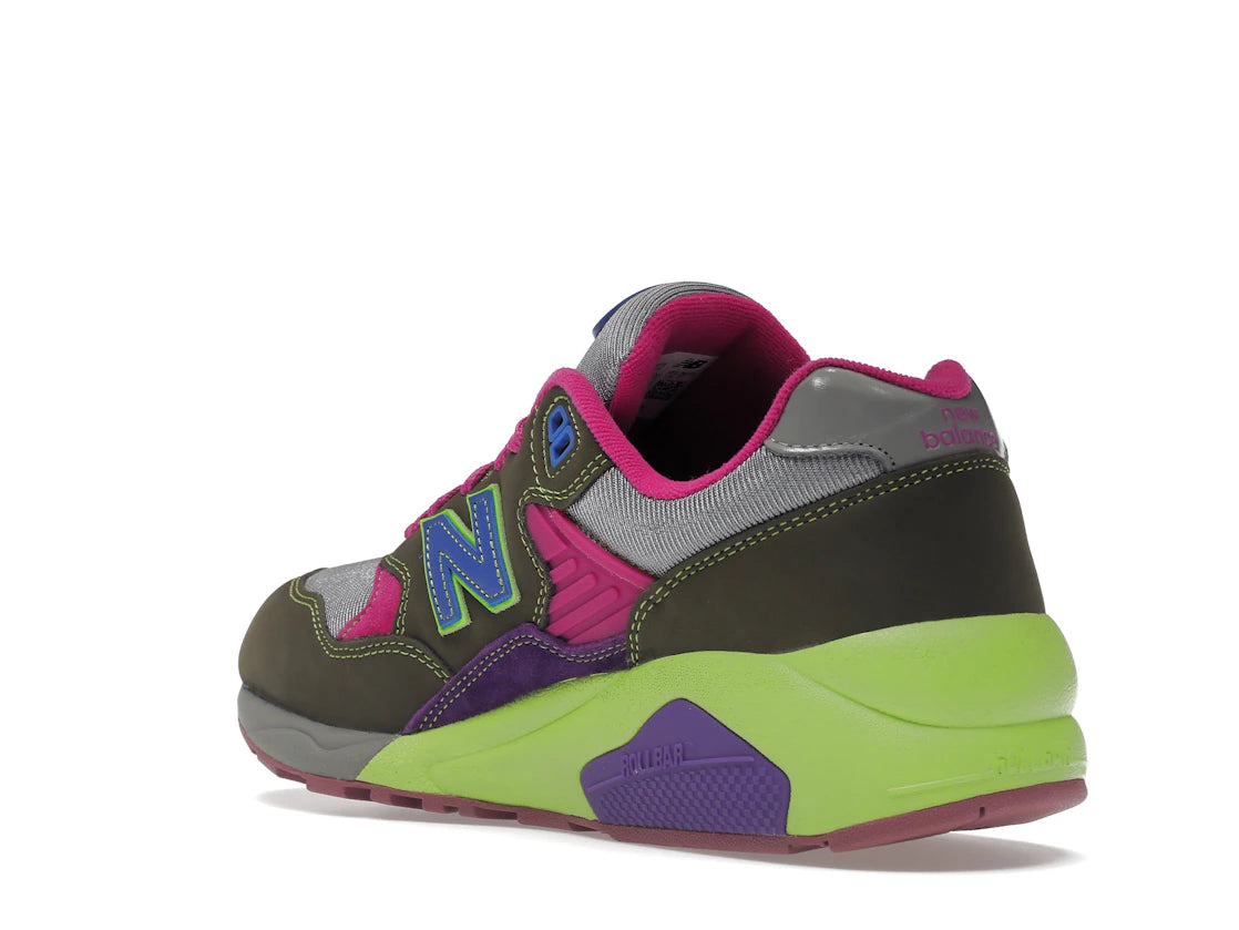 New Balance 580 Stray Rats Khaki Purple - vue secondaire B