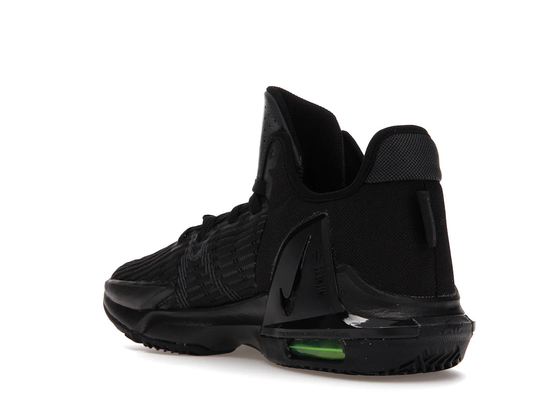 Nike LeBron Witness 6 Black Fluorescent Yellow - vue secondaire B