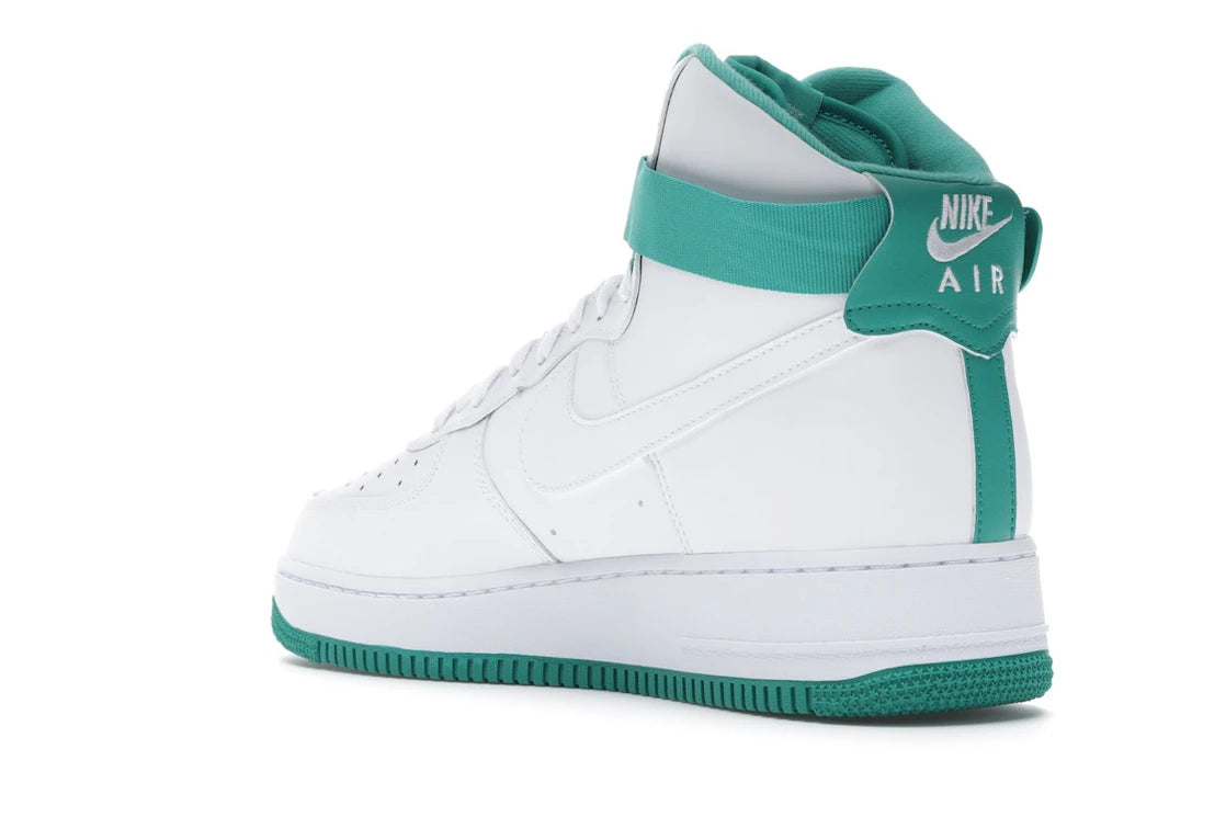 Nike Air Force 1 High White Neptune Green - vue secondaire B