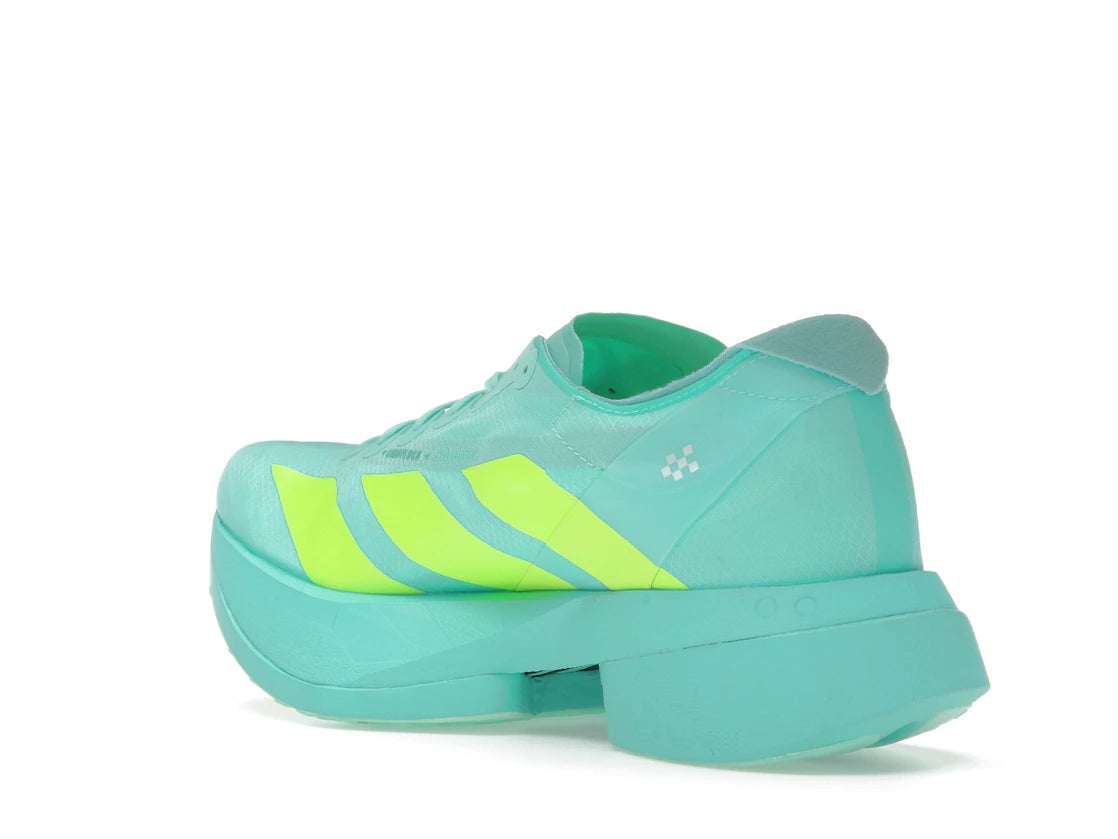 adidas Adizero Adios Pro 4 Flash Aqua Lucid Lemon - vue secondaire B