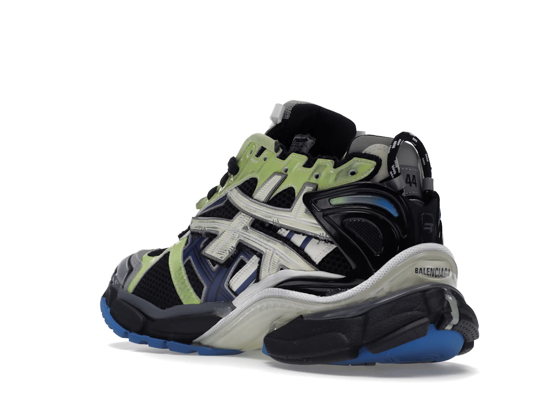 Balenciaga Runner Green Blue Black Grey - vue secondaire B