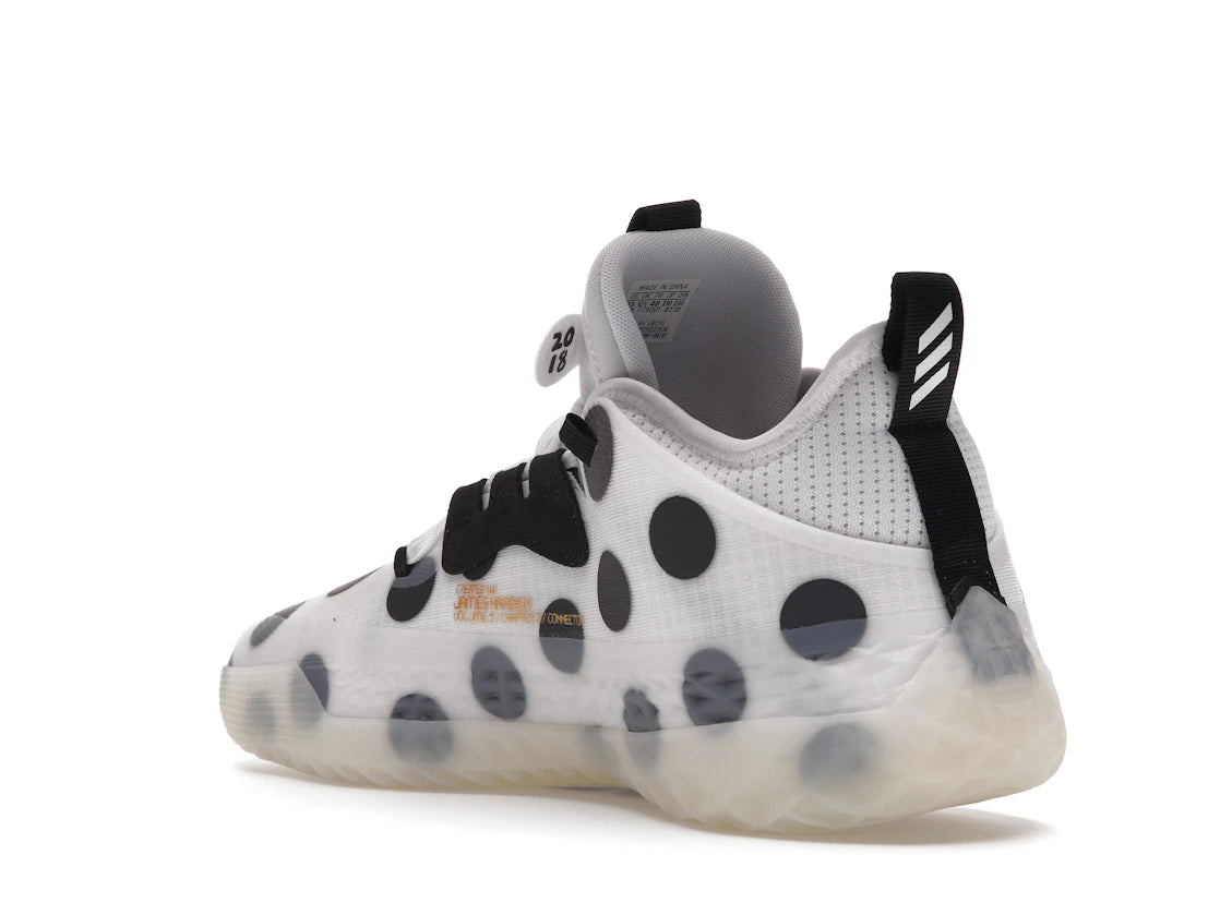 adidas Harden Vol. 5 Futurenatural White Polka Dot - vue secondaire B
