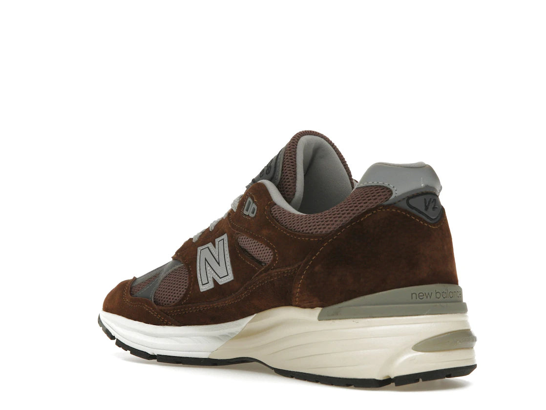 New Balance 991v2 MiUK Pinecone - vue secondaire B