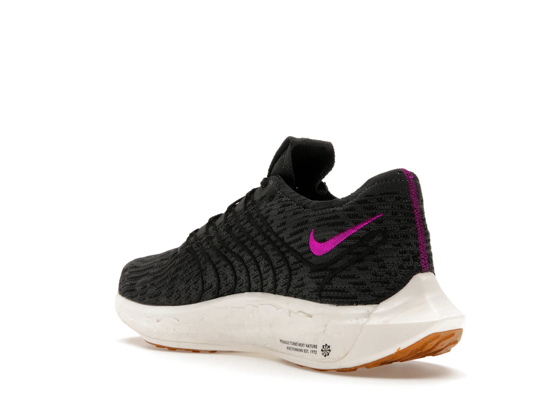 Nike Pegasus Turbo Next Nature Black Vivid Purple - vue secondaire B