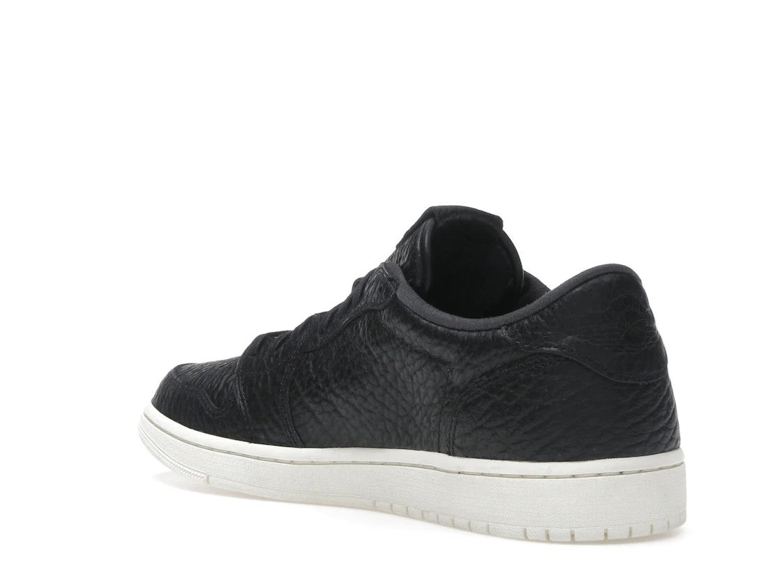 Jordan 1 Retro Low Swooshless Black (2025) - vue secondaire B