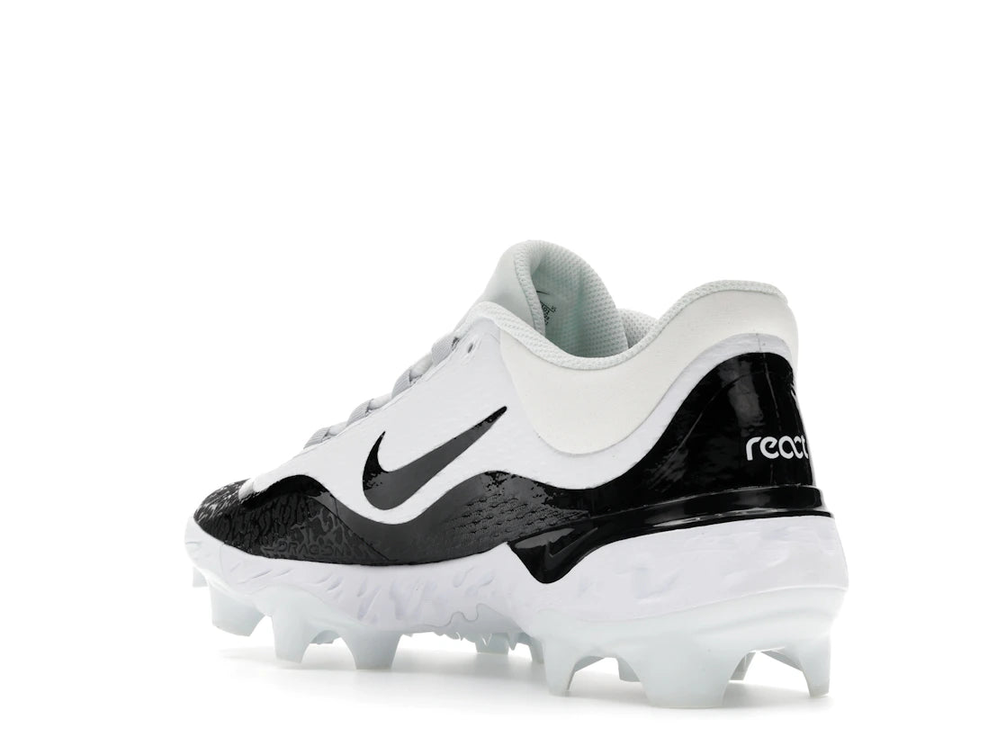 Nike Alpha Huarache Elite 4 Low White Pure Platinum Black - vue secondaire B