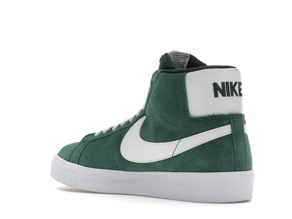 Nike SB Zoom Blazer Mid Fir White - vue secondaire B