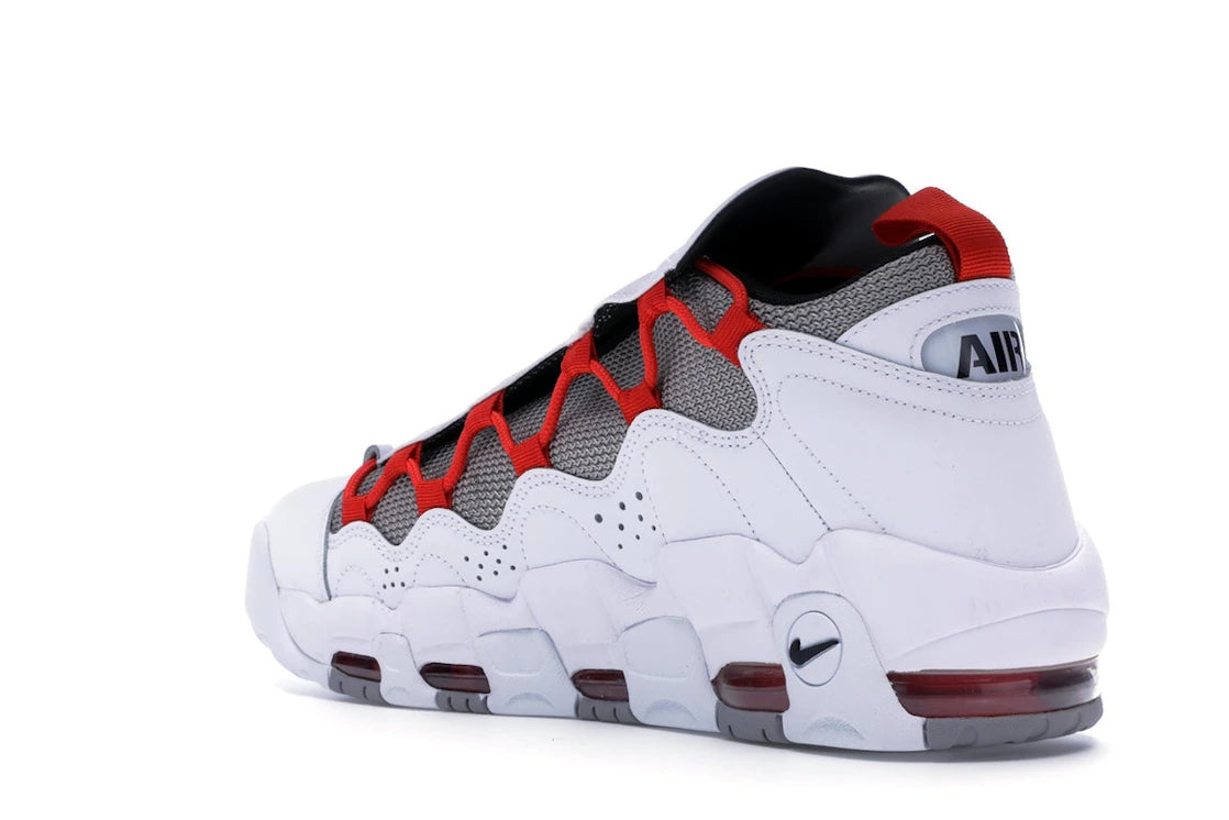 Nike Air More Money White Habanero Red Atmosphere Grey - vue secondaire B
