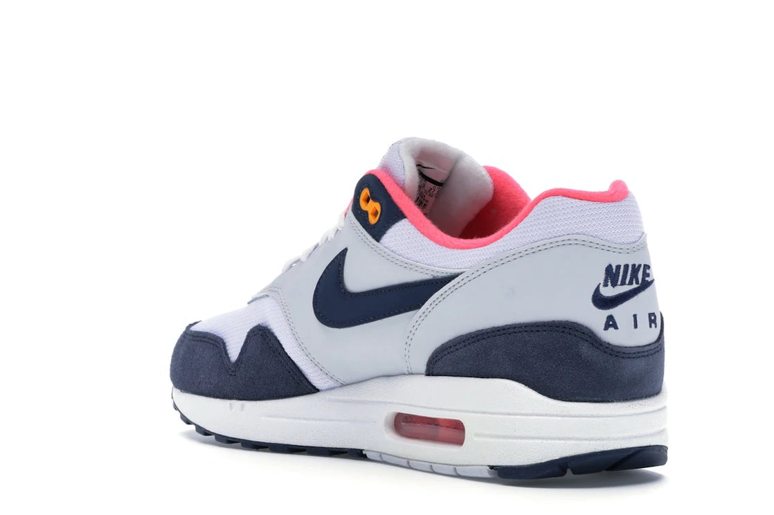 Nike Air Max 1 Pure Platinum Midnight Navy Racer Pink (Women's) - vue secondaire B