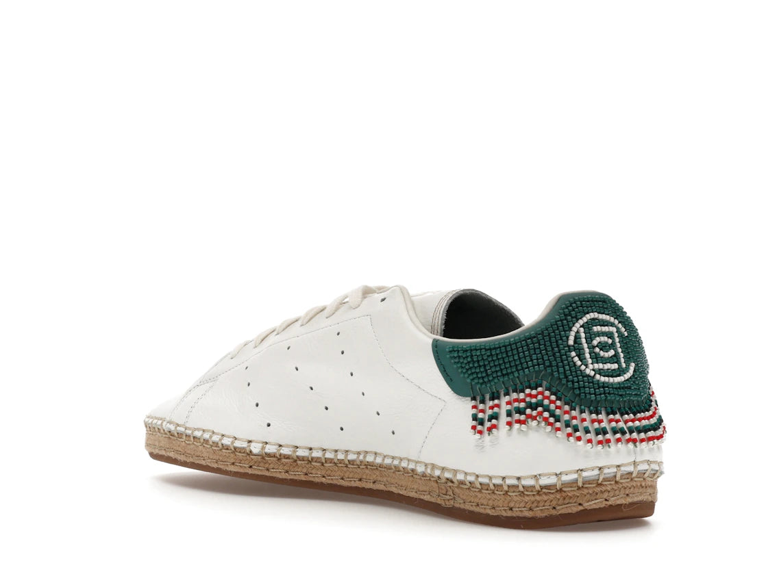 adidas Stan Smith Espadrille CLOT By Edison Chen White Green Beads - vue secondaire B