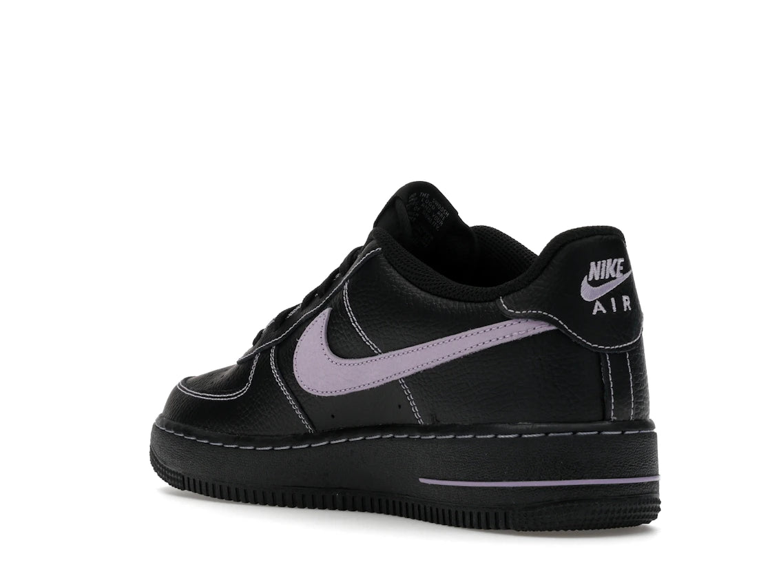 Nike Air Force 1 Low LV8 Hydrangeas Black (GS) - vue secondaire B