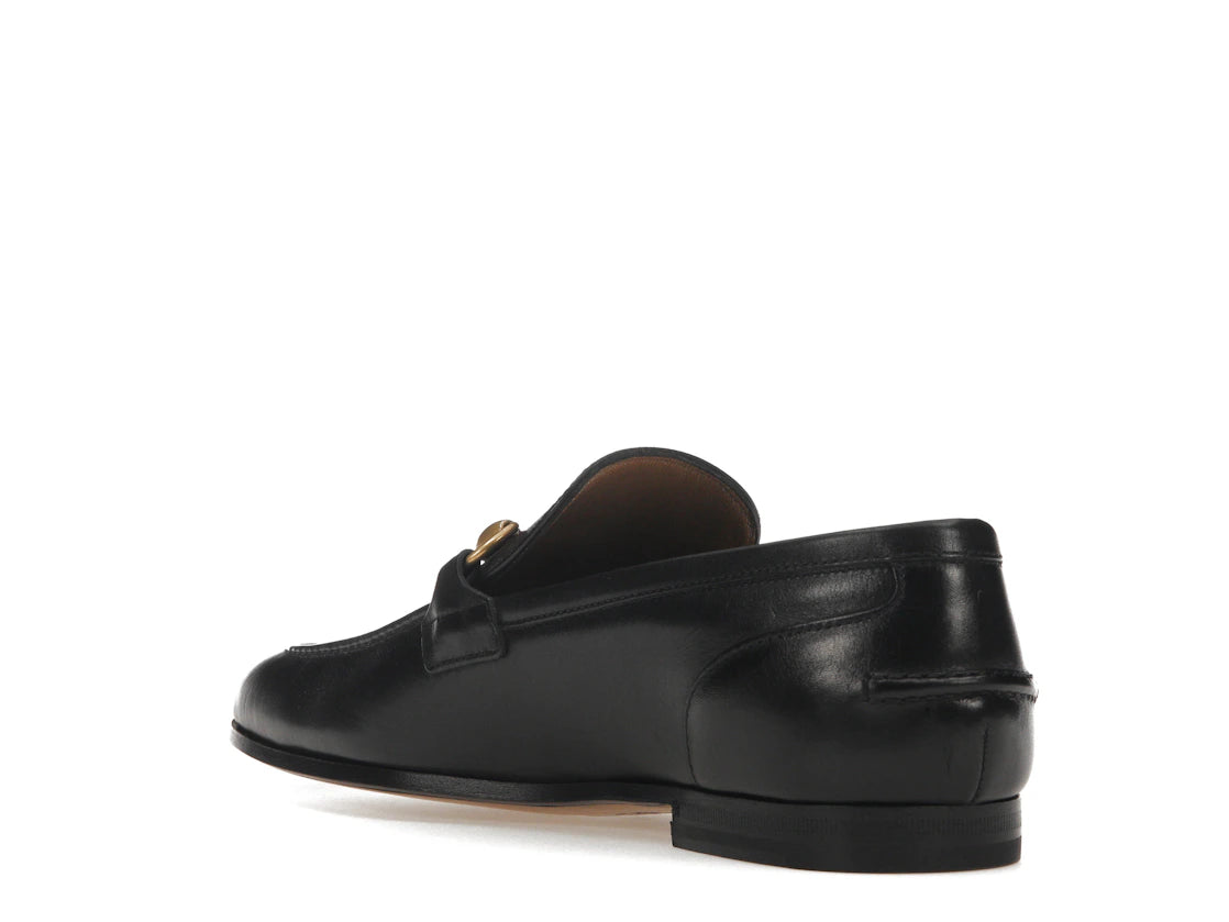 Gucci Jordaan Loafer Black Leather - vue secondaire B