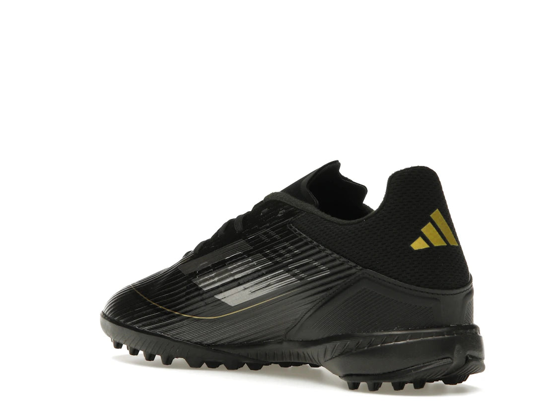 adidas F50 League Turf Core Black Iron Metallic Gold Metallic - vue secondaire B