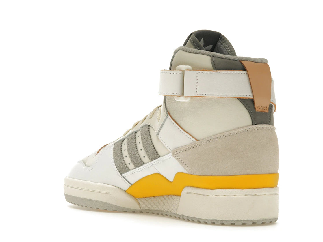 adidas Forum 84 High White Yellow - vue secondaire B