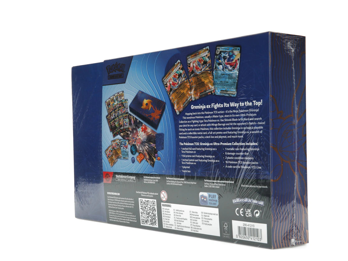2024 Pokémon Scarlet & Violet Greninja EX Ultra-Premium Collection - vue secondaire B