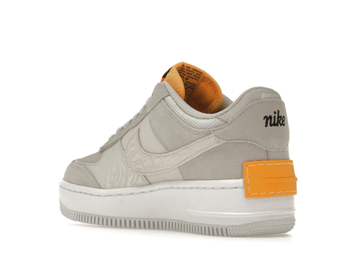 Nike Air Force 1 Low Shadow Vast Grey Laser Orange (Women's) - vue secondaire B