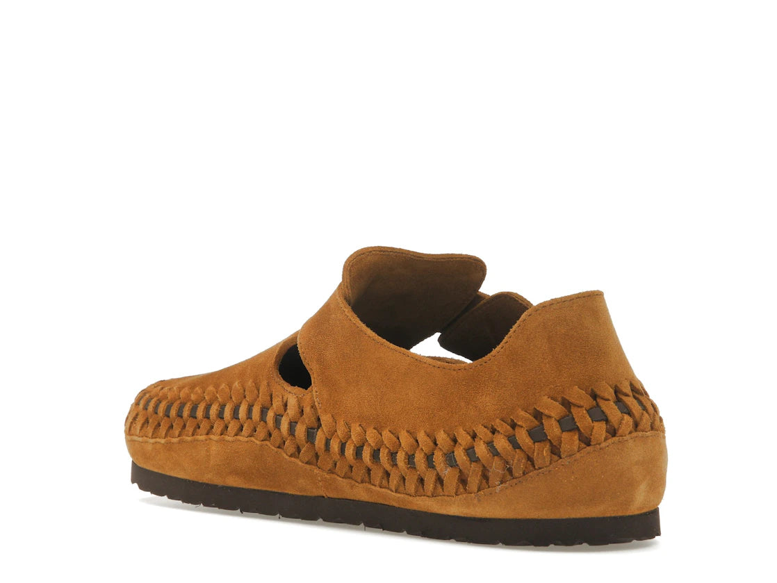 Birkenstock London Braided Shearling Kith Mink - vue secondaire B