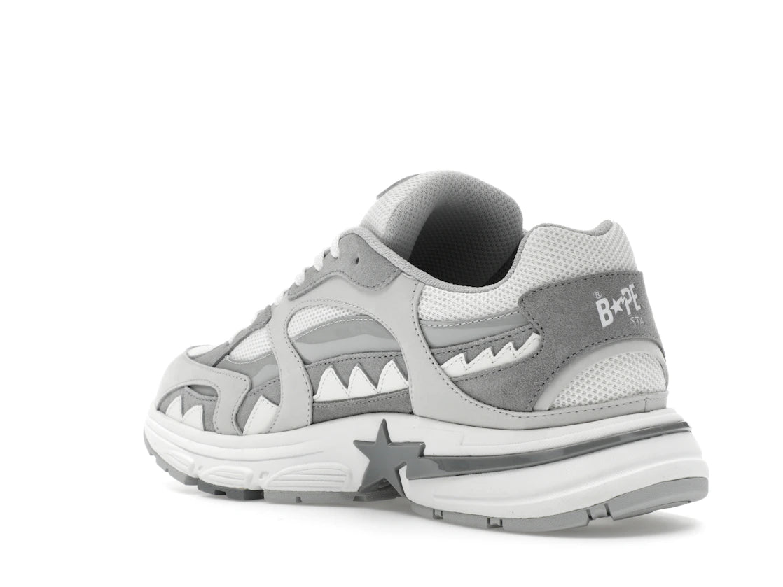A Bathing Ape Shark Sta M2 White - vue secondaire B