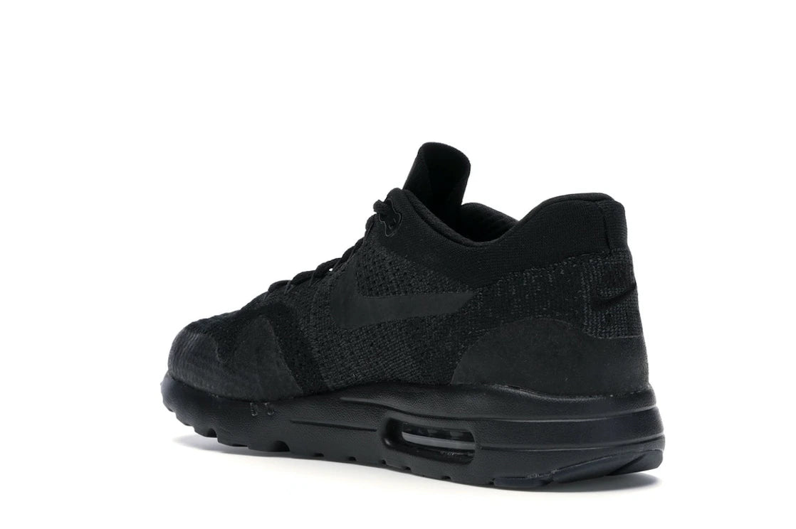 Nike Air Max 1 Ultra Flyknit Black/Black - vue secondaire B