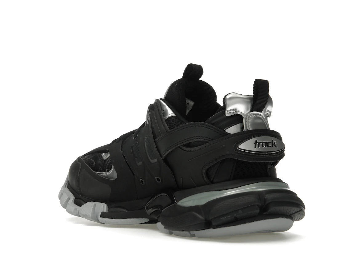 Balenciaga Track Black Silver - vue secondaire B