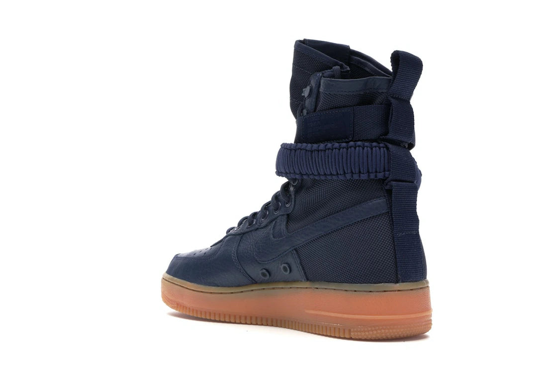 Nike SF Air Force 1 High Navy Gum - vue secondaire B