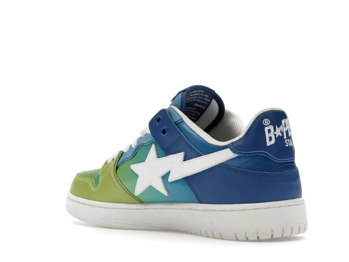 A Bathing Ape Bape SK8 Sta Blue Gradient - vue secondaire B