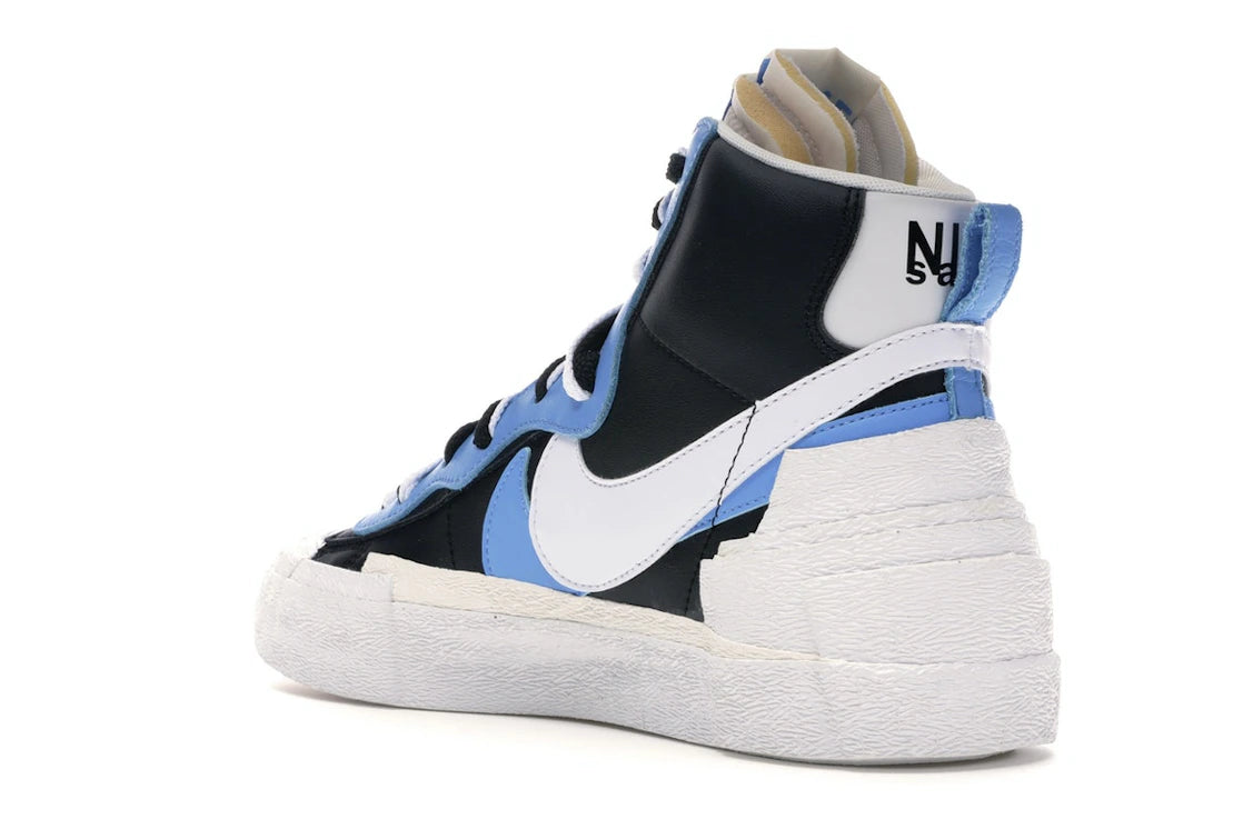 Nike Blazer Mid sacai White Black Legend Blue - vue secondaire B