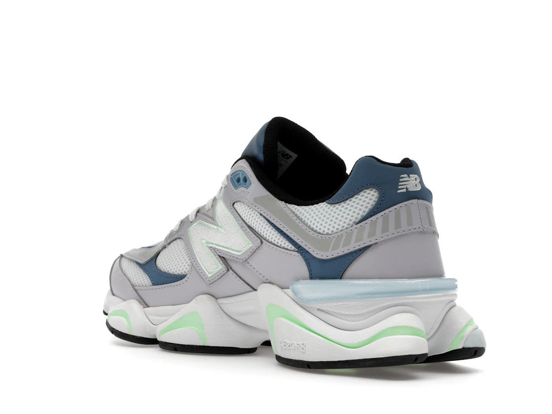 New Balance 9060 Pearl Grey Shoreline Blue - vue secondaire B