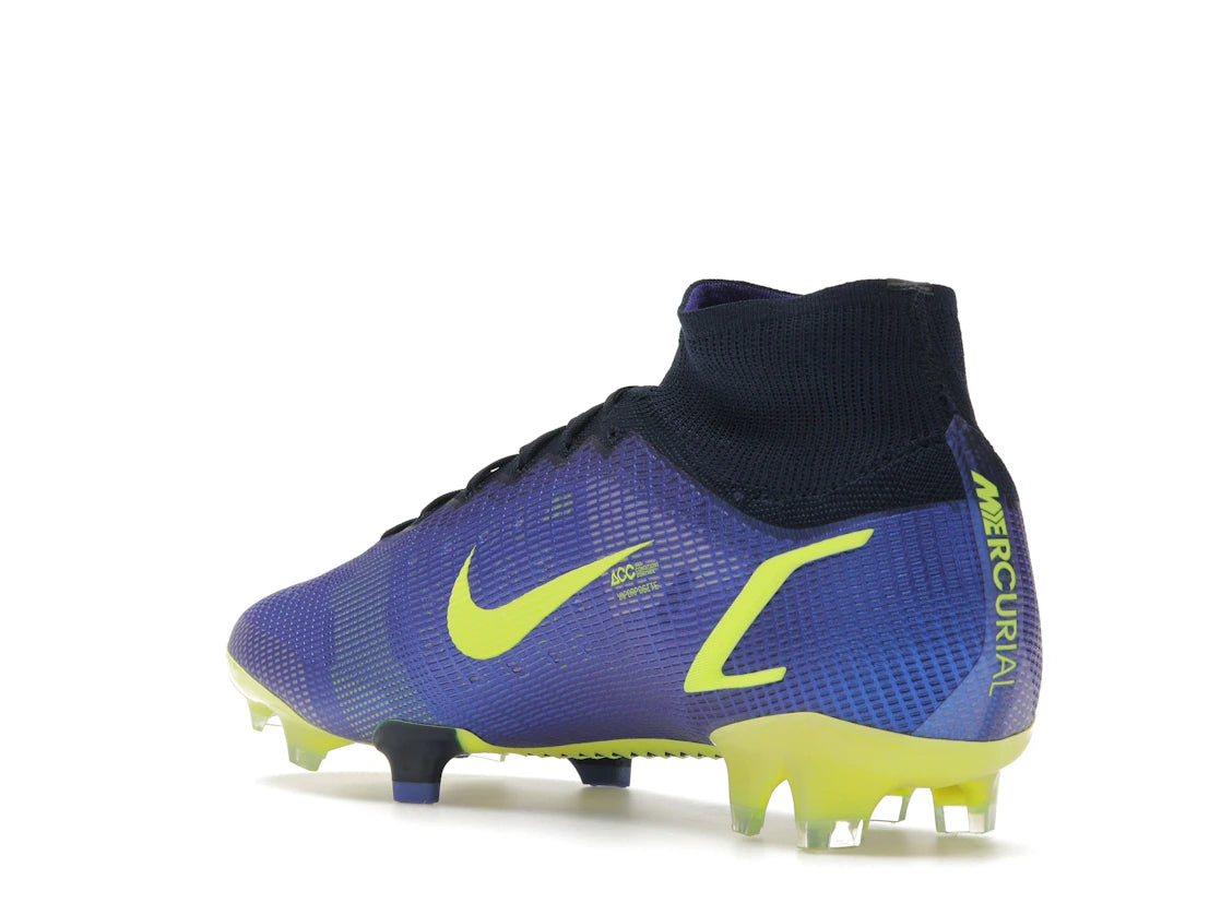 Nike Mercurial Superfly 8 FG Sapphire Volt - vue secondaire B