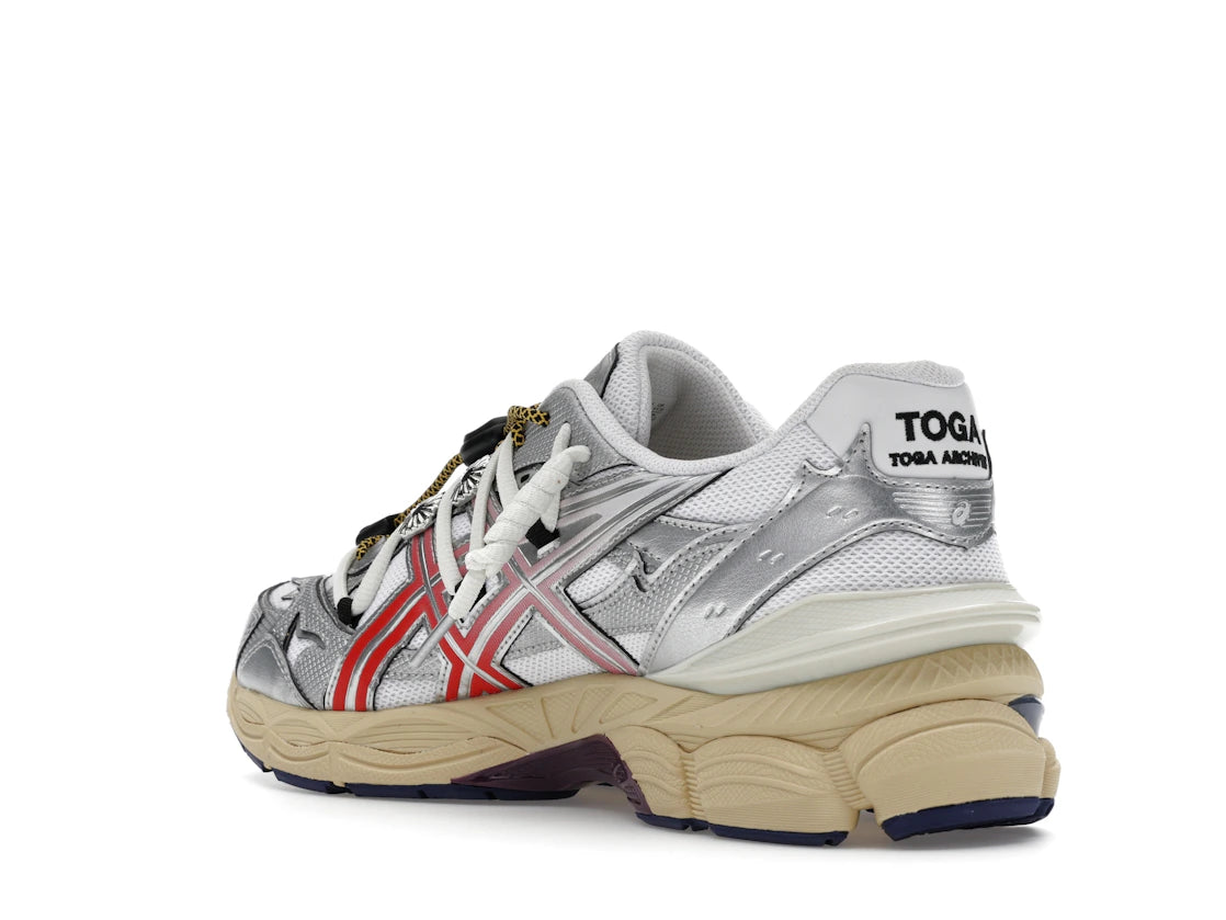 ASICS Gel-Cumulus 16 TOGA White Red Pure Silver - vue secondaire B