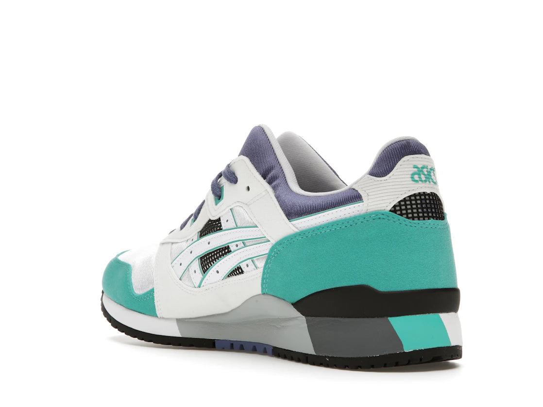 ASICS Gel-Lyte III White Teal Blue - vue secondaire B
