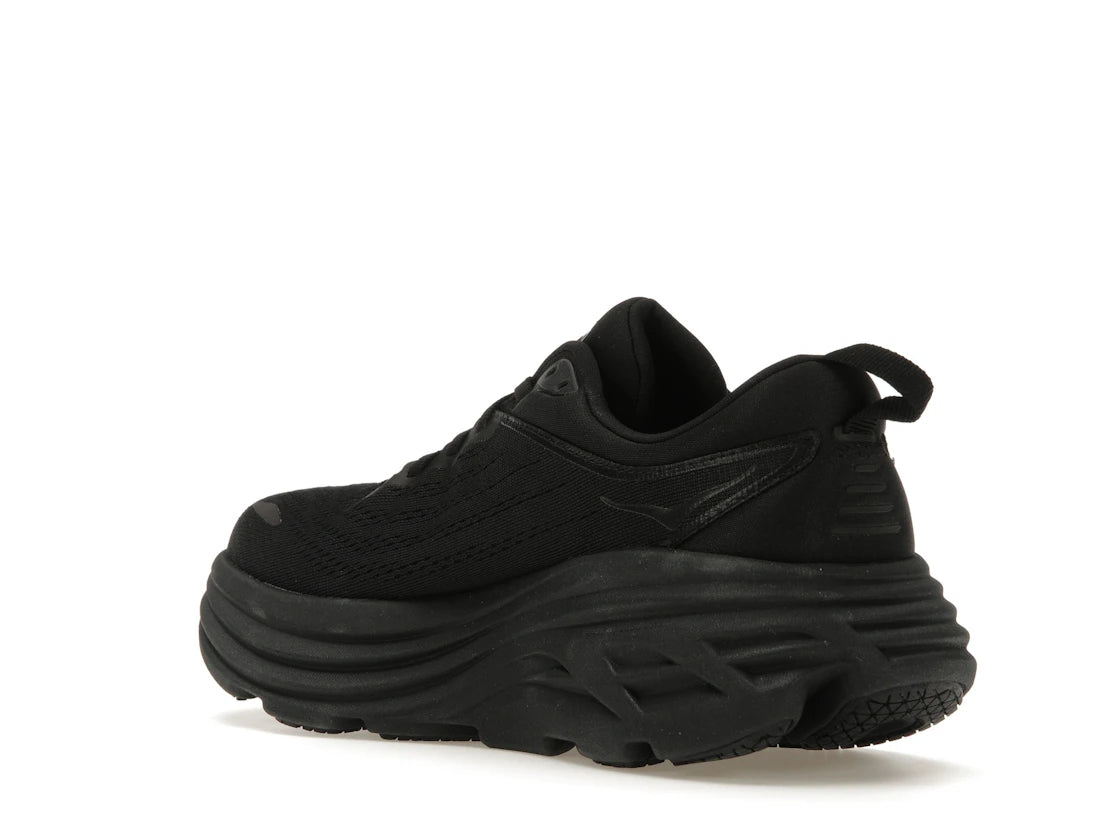 Hoka One One Bondi 8 Triple Black (Women's) - vue secondaire B